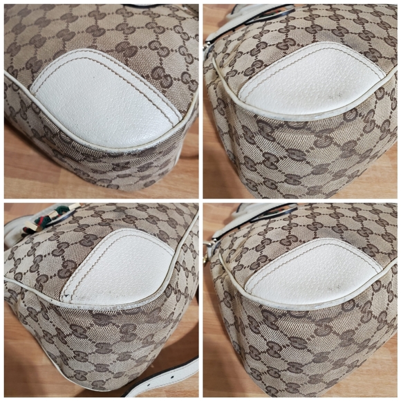 Gucci Brown GG Canvas Princy Satchel Bag - Picture 13 of 14